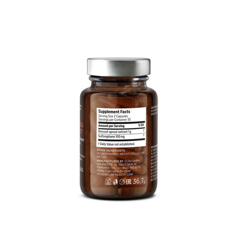 Supplement Facts – Broccoli Sprout Extract